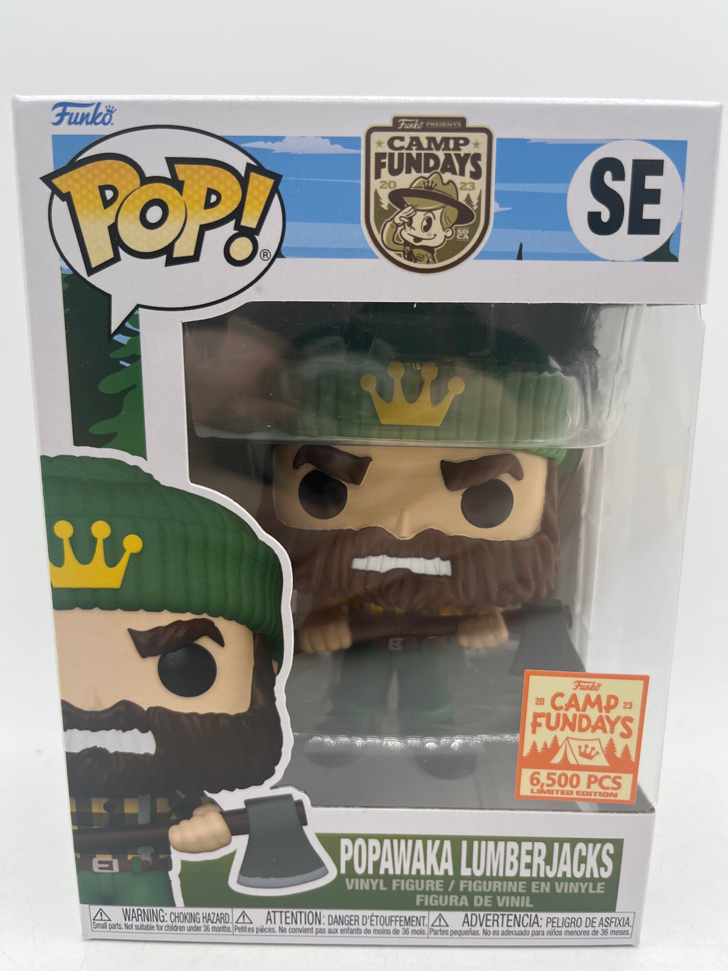 Funko Pop! Camp Fundays Freddy Funko Popawaka Lumberjacks 6,500 LE