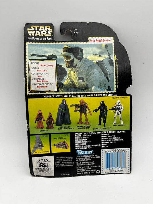 Kenner Star Wars The Power of the Force Hoth Rebel Soldier Action Figure 1996 FRENLY BRICKS - Open 7 Days