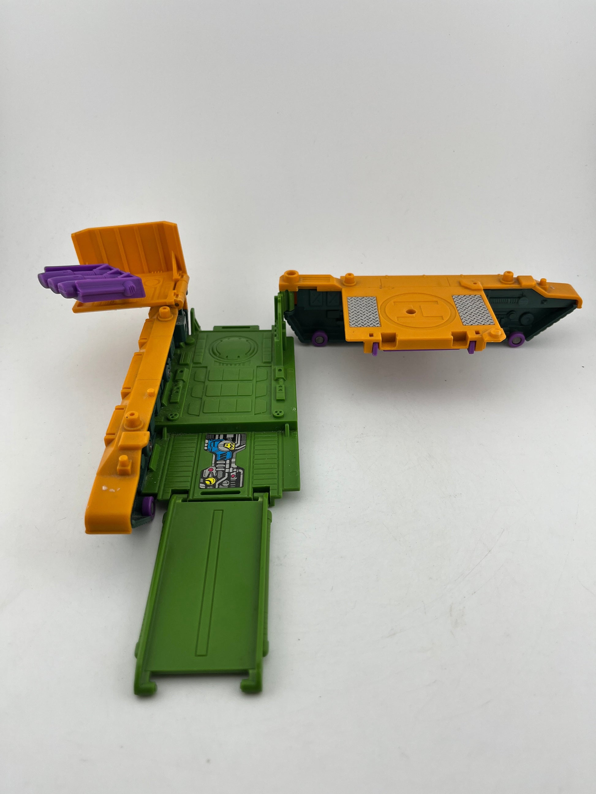Transformers G1 (1990) Decepticon Anti-aircraft Base Micromasters - Loose FRENLY BRICKS - Open 7 Days