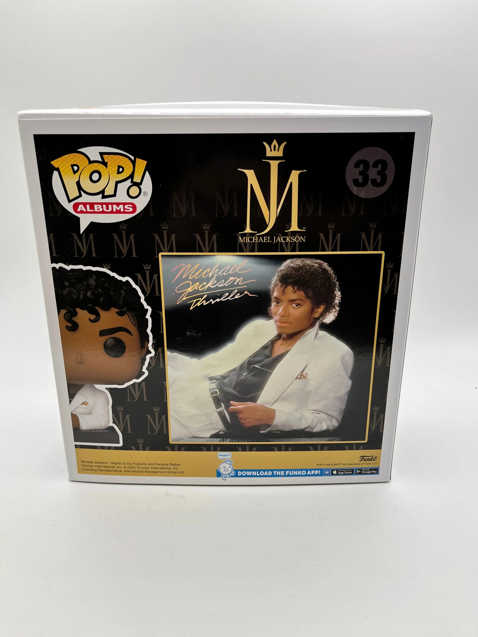 Funko POP! Albums Thriller Micheal Jackson #33 FRENLY BRICKS - Open 7 Days