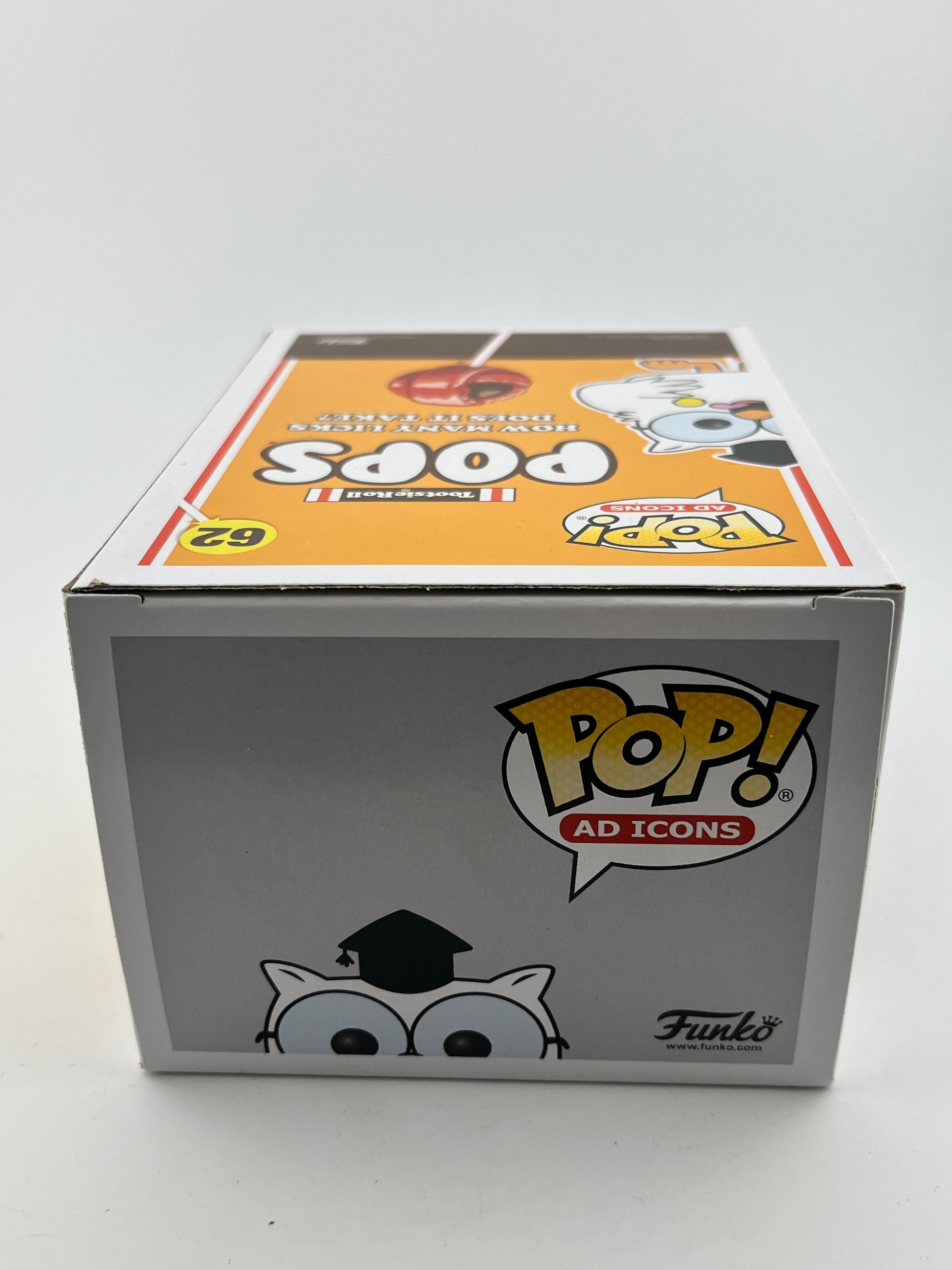 Funko POP! AD Icons Tootsie Roll - Mr. Owl #62 - PopCultcha Exclusive FRENLY BRICKS - Open 7 Days