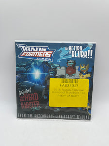Transformers Botcon 2016 ANIMATED STORYBOOK "THE RETURN OF BLURR" 2015 Script