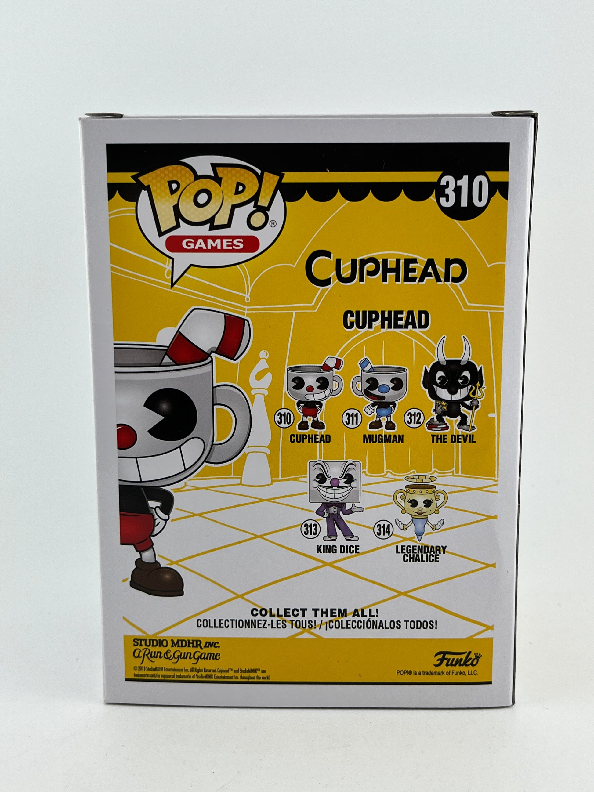 Funko POP! Games CupHead - CupHead #310 - Vinyl Collectable FRENLY BRICKS - Open 7 Days