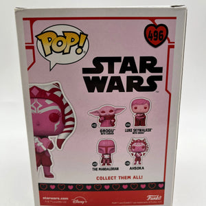 Funko POP! Star Wars Ashoka #496 - Valentines Edition - Vinyl Collectable FRENLY BRICKS - Open 7 Days