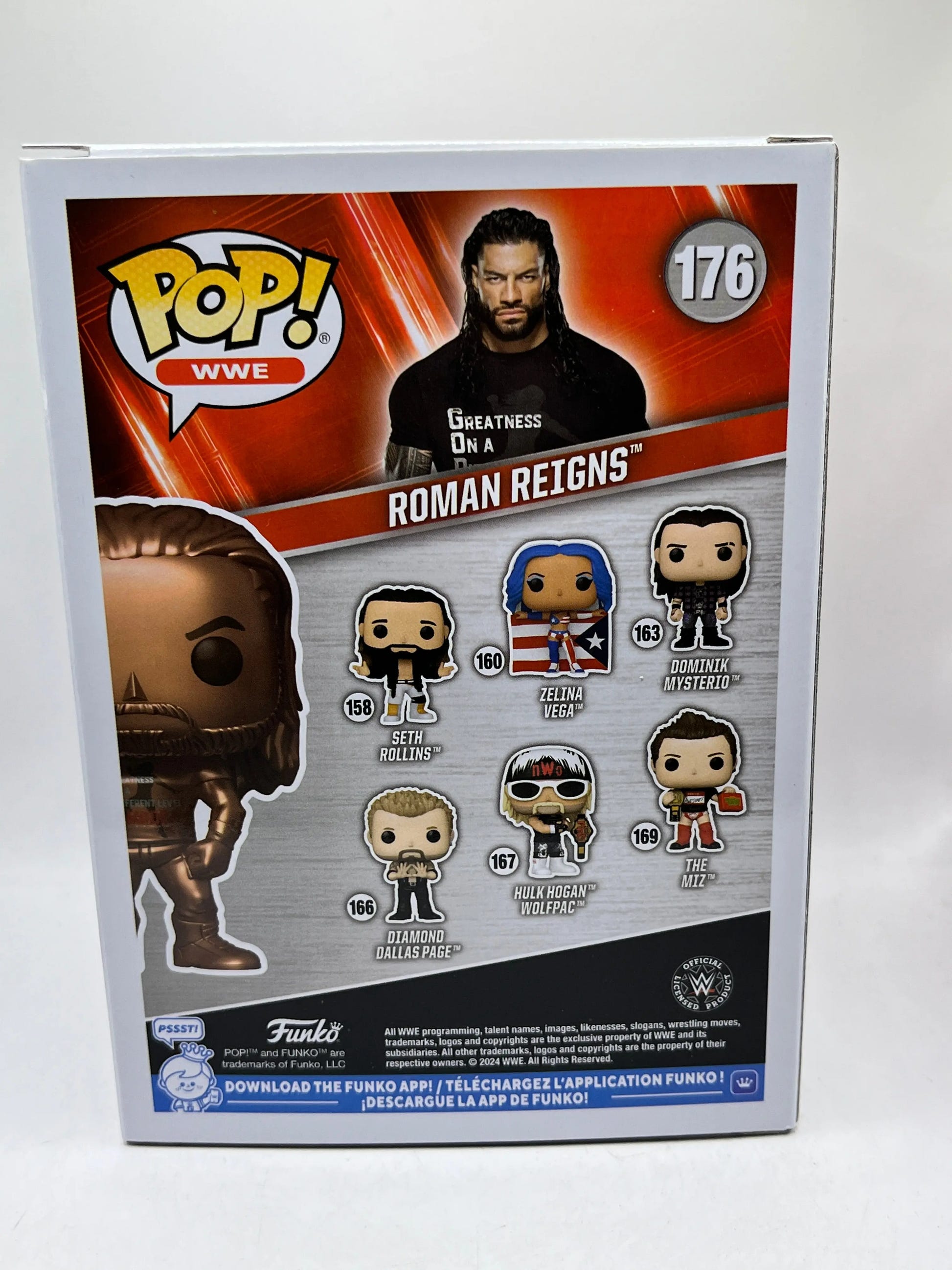 Funko POP! WWE - Roman Reigns #176 - Special Edition - Vinyl Collectable FRENLY BRICKS - Open 7 Days image 3