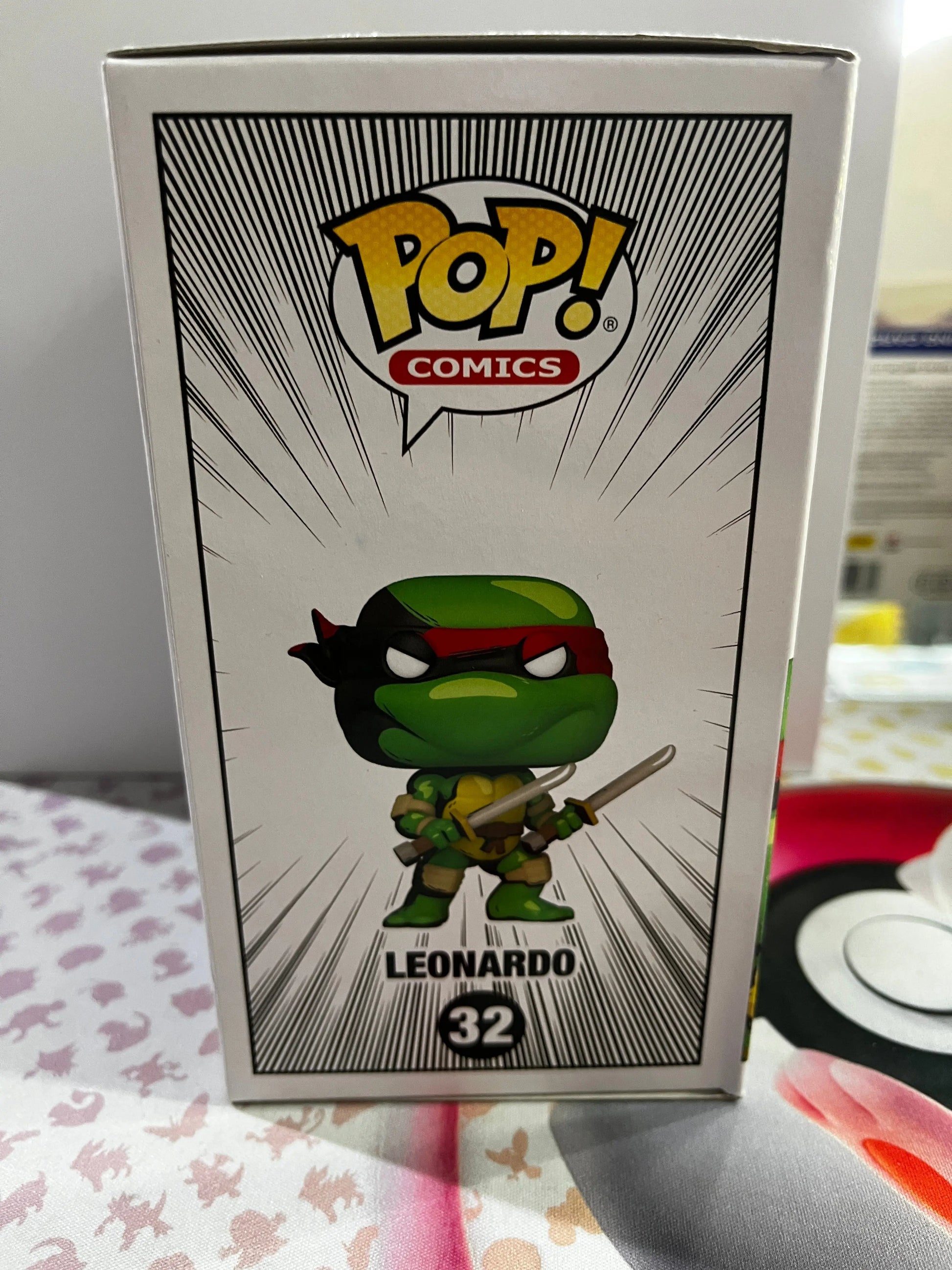 Funko Pop Vinyl Comics Chase TMNT Leonardo #32 FRENLY BRICKS - Open 7 Days