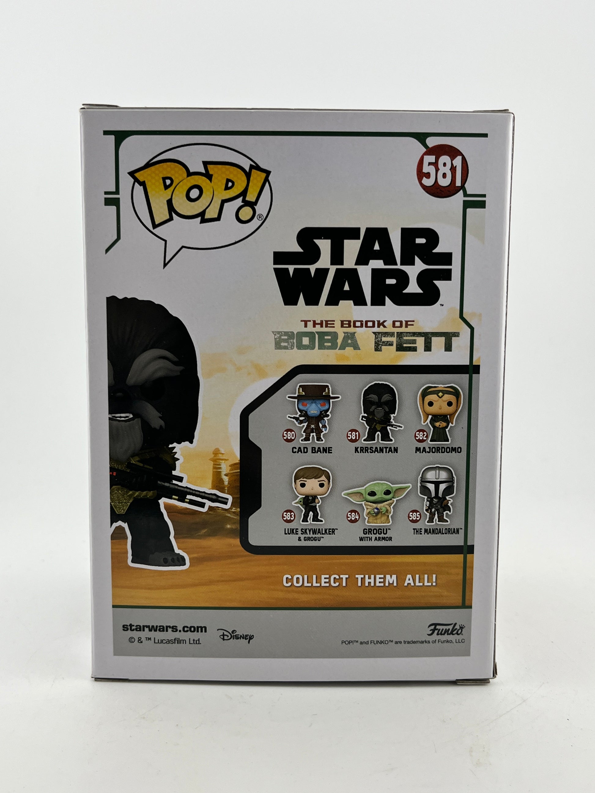 Funko POP! Star Wars - Krrsantan #581 - Vinyl Collectable FRENLY BRICKS - Open 7 Days