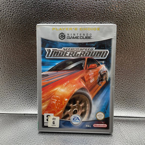 Need for Speed Underground Nintendo GameCube Game No Manual Tested PAL FRENLY BRICKS - Open 7 Days