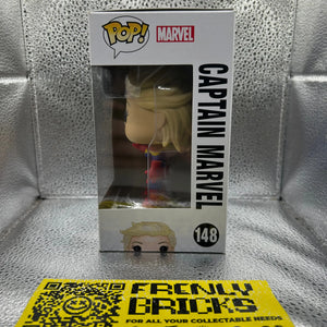 Pop Vinyl  Captain Marvel #148 FRENLY BRICKS - Open 7 Days