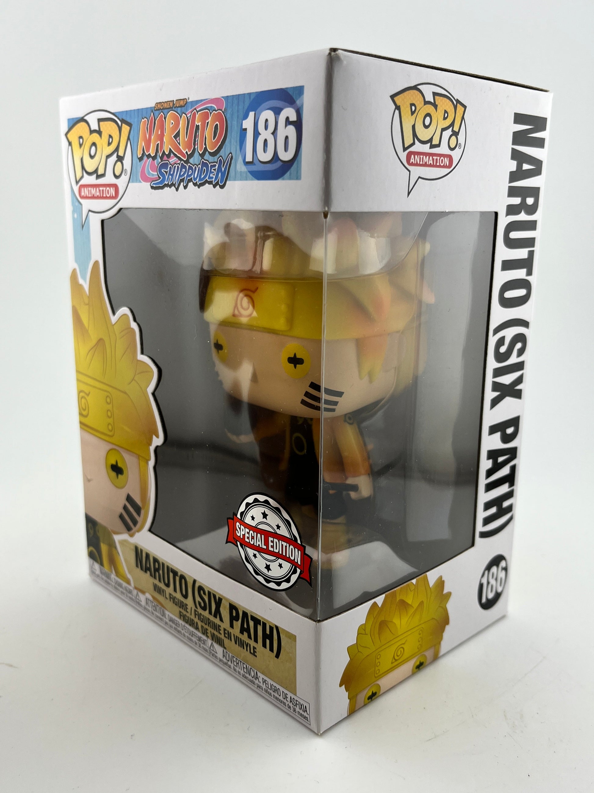Funko POP! Animation Naruto Shippuden - Naruto (Six Path) #186 - Special Edition FRENLY BRICKS - Open 7 Days