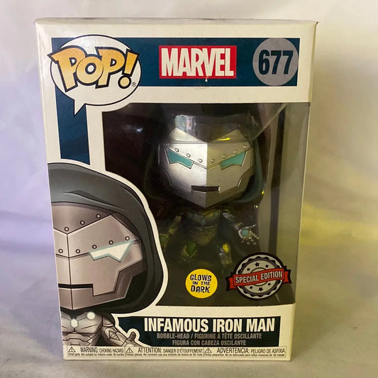 Funko POP! Infamous Iron Man 677 - FRENLY BRICKS - Open 7 Days