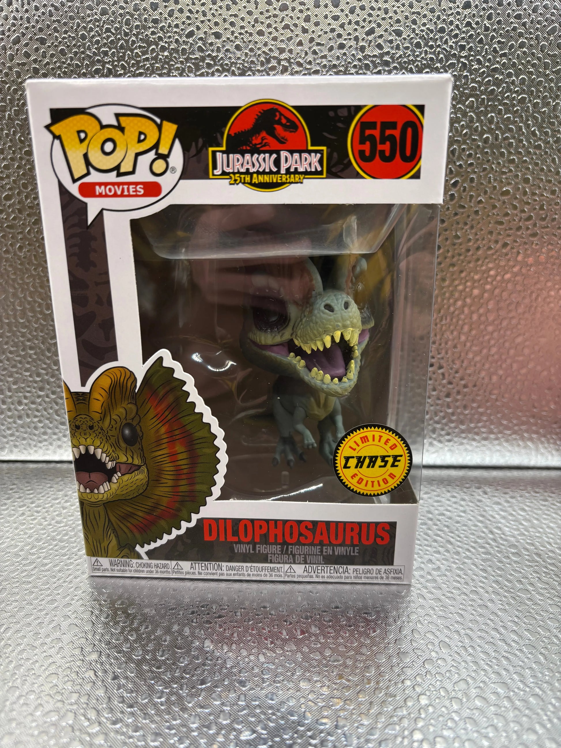 Funko Pop Vinyl #550 Jurassic Park Dilophosaurus FRENLY BRICKS - Open 7 Days