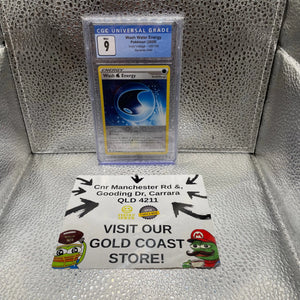 Wash Energy Water Pokemon 2020 Vivid Voltage 165/185 Reverse Holo CGC 9 FRENLY BRICKS - Open 7 Days