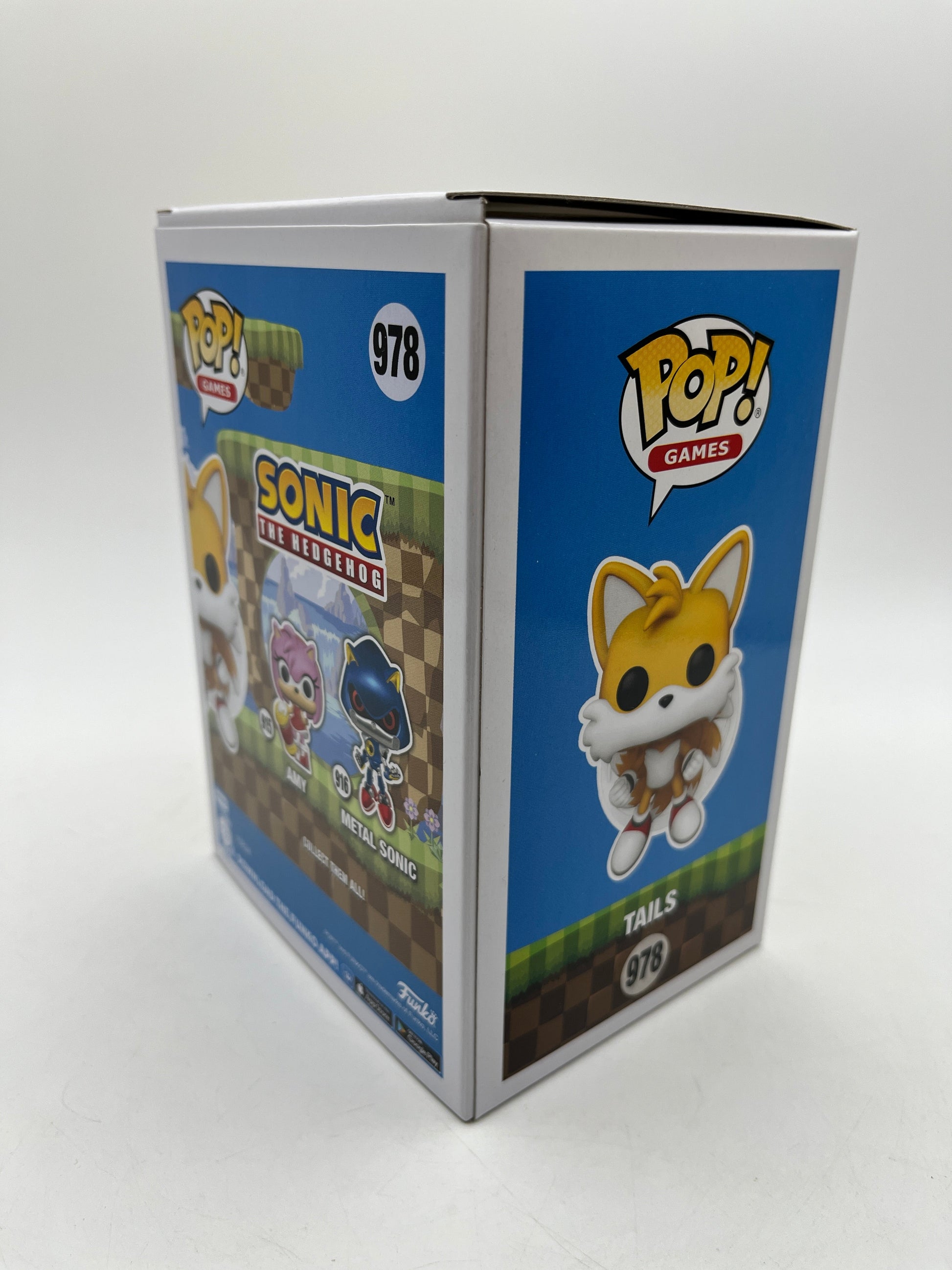 Funko POP! Games Sonic The Hedgehog - Tails #978 - Flocked Chase Limited Edition FRENLY BRICKS - Open 7 Days