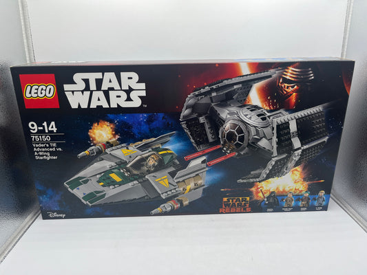 LEGO Star Wars: Vader's Tie Advanced Vs. A-wing Starfighter (75150) FRENLY BRICKS - Open 7 Days