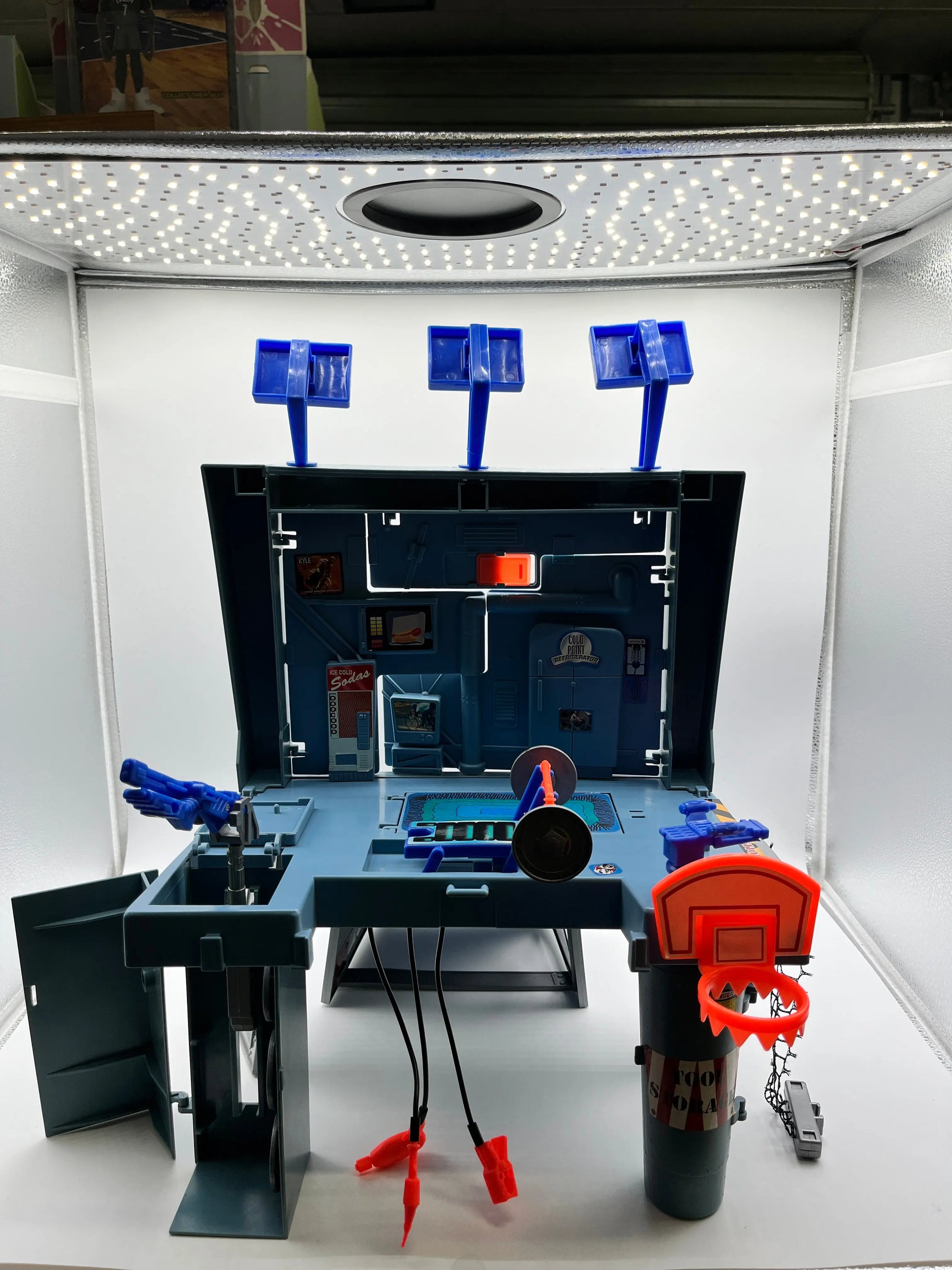 Scoreboard Hideout Secret Pad Biker Mice from Mars 1993 Galoob Playset - Not Sealed & Damaged Box FRENLY BRICKS - Open 7 Days