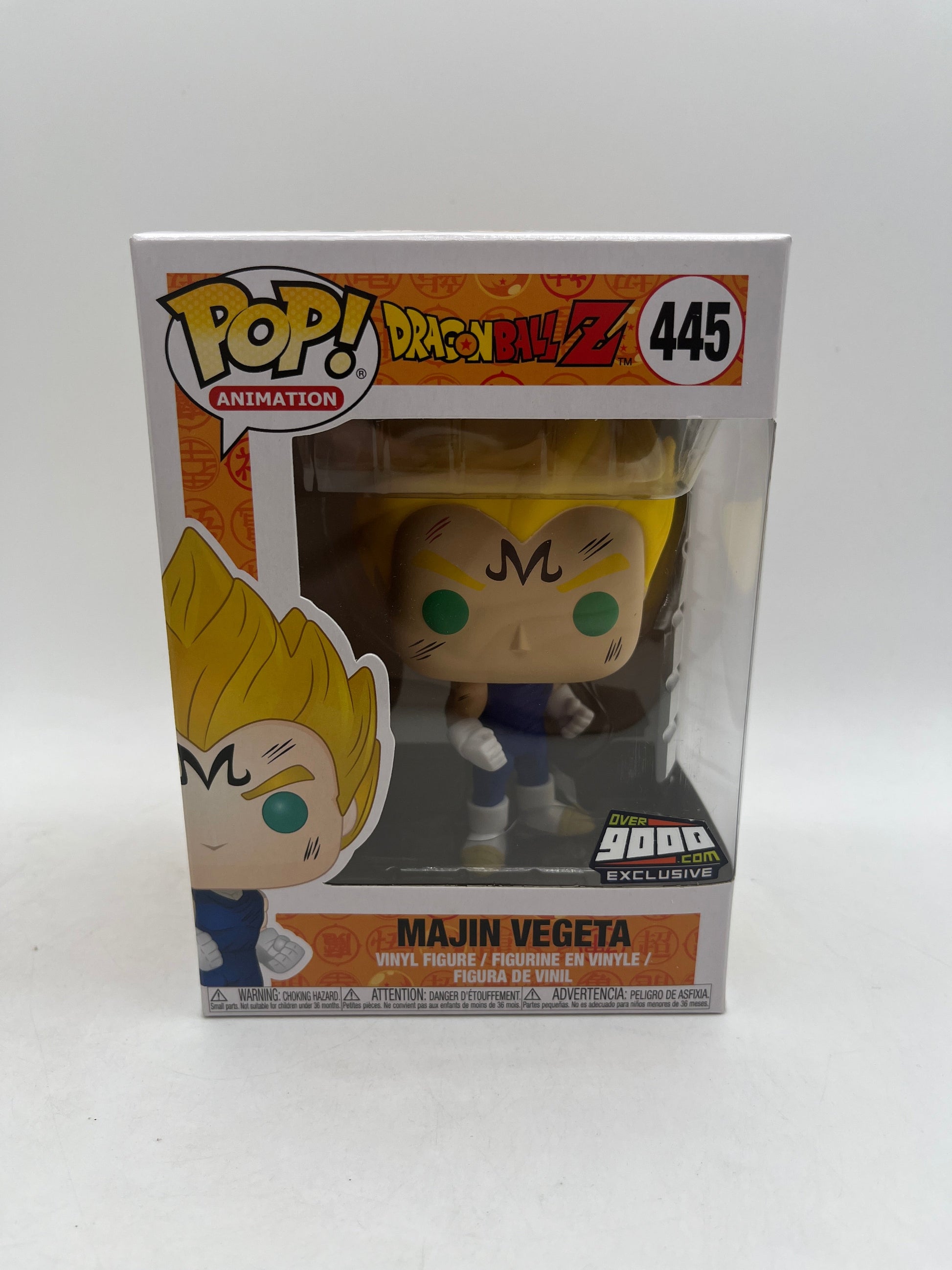 Funko Pop! Dragon Ball Z Majin Vegeta #445 Over 9000 Exclusive FRENLY BRICKS - Open 7 Days