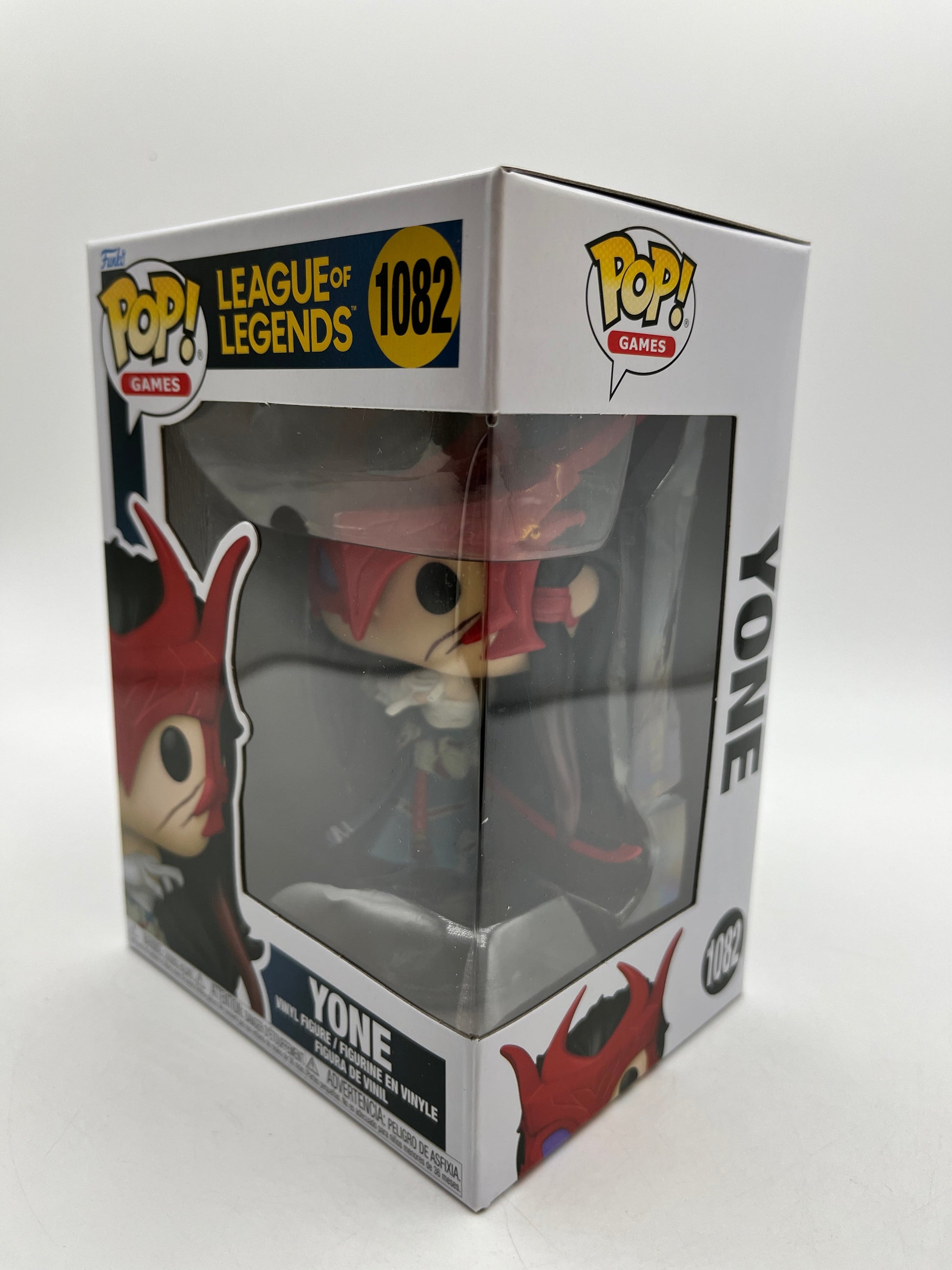 Funko POP! Games League Of Legends Yone #1082 - Vinyl Collectable FRENLY BRICKS - Open 7 Days