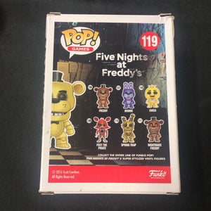 Funko Pop! #119 - Five Nights At Freddy’s (FNAF) - Golden Freddy SDCC 2016 FRENLY BRICKS - Open 7 Days