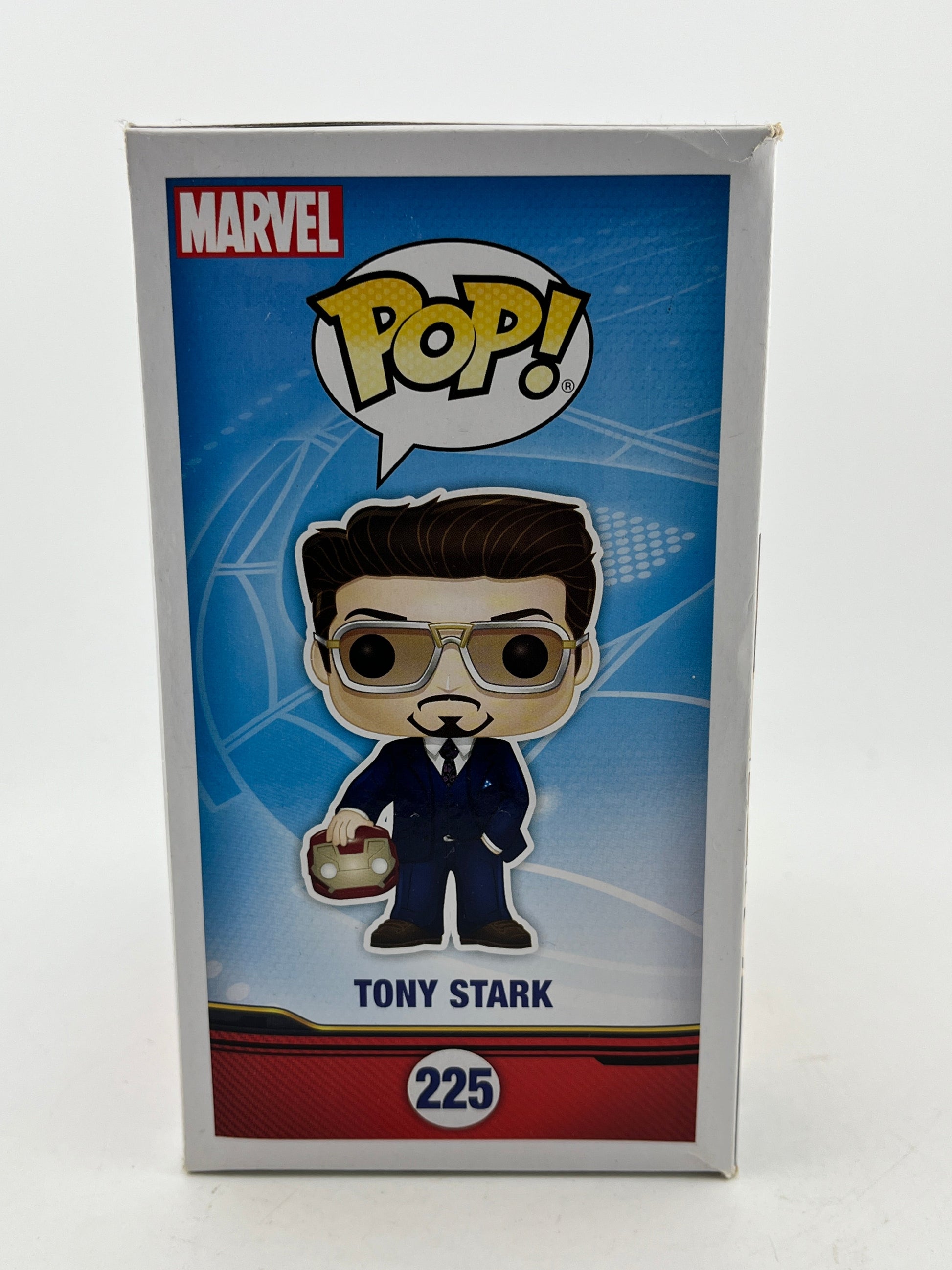 Funko POP! Marvel Spider-Man Homecoming - Tony Stark #225 - 2017 Summer Con Exclusive FRENLY BRICKS - Open 7 Days