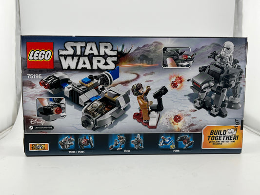 Lego Star Wars - Microfighters Ski Speeder vs. First Order Walker 75195 - Sealed FRENLY BRICKS - Open 7 Days