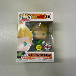 Pop Vinyl Dragon Ball Z #858 Super Saiyan Gohan FRENLY BRICKS - Open 7 Days