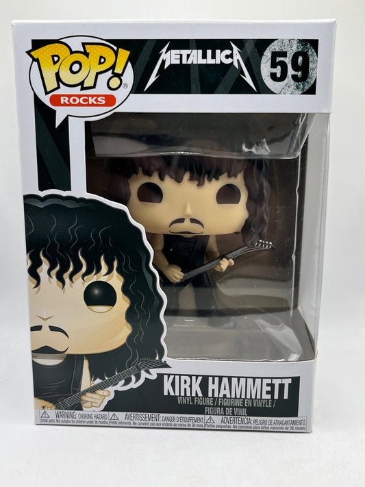 Funko POP! Rocks Metallica - Kirk Hammett #59 - Vinyl Collectable FRENLY BRICKS - Open 7 Days