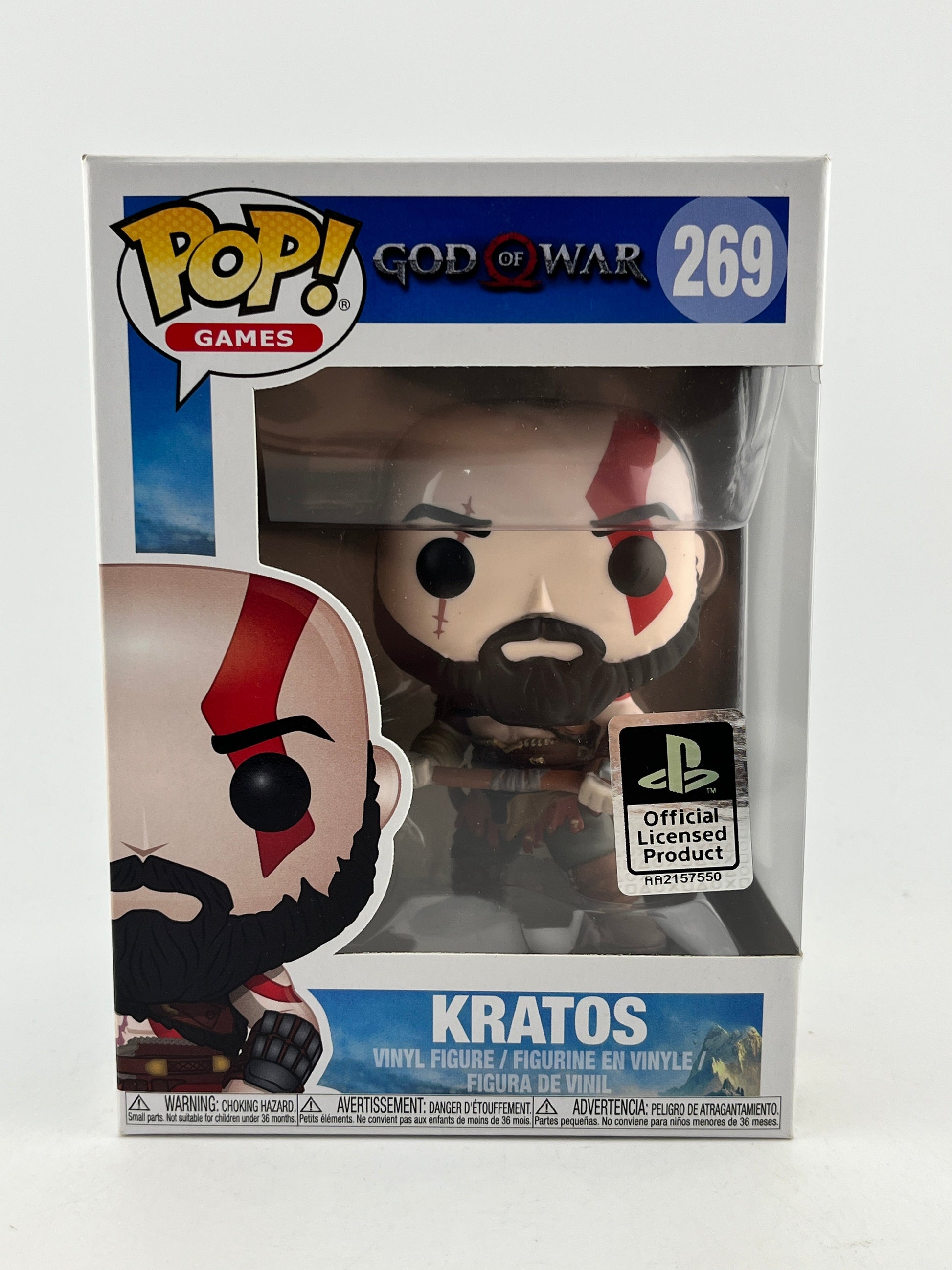 Funko POP! Games God Of War - Kratos #269 - Vinyl Collectable FRENLY BRICKS - Open 7 Days