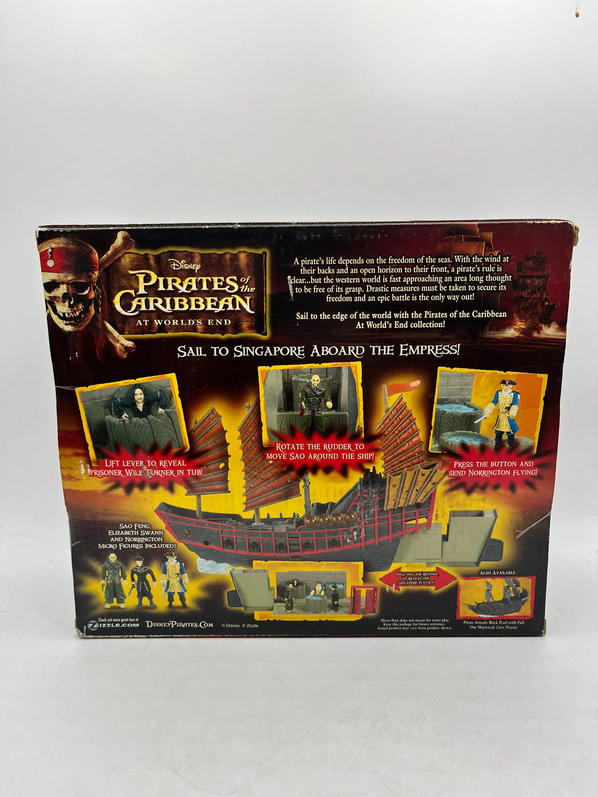 Zizzle - Disney Pirates Of The Caribbean - Pirate Armada Empress - Micro Fighters - SEALED FRENLY BRICKS - Open 7 Days image 2