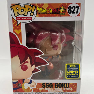 Funko POP! Animation Dragon Ball Z - SSG Goku #827 - 2020 Limited Edition FRENLY BRICKS - Open 7 Days