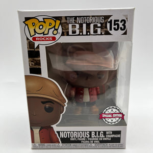 Funko POP! Rocks The Notorious B.I.G. With Champagne #153 Special Edition FRENLY BRICKS - Open 7 Days