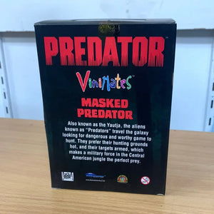 DIAMOND SELECTION VINIMATES MASKED PREDATOR NERD BLOCK VINYL FIGURE NIB TOY FRENLY BRICKS - Open 7 Days