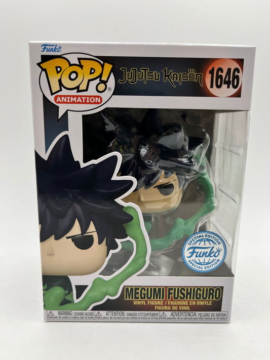 Funko POP! Animation JuJutsu Kaisen- Megumi FushiGuro #1646 - Special Edition FRENLY BRICKS - Open 7 Days