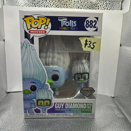 Trolls 882 Guy Diamond (With Tiny Diamond Exclusive) Dreamworks - FRENLY BRICKS - Open 7 Days