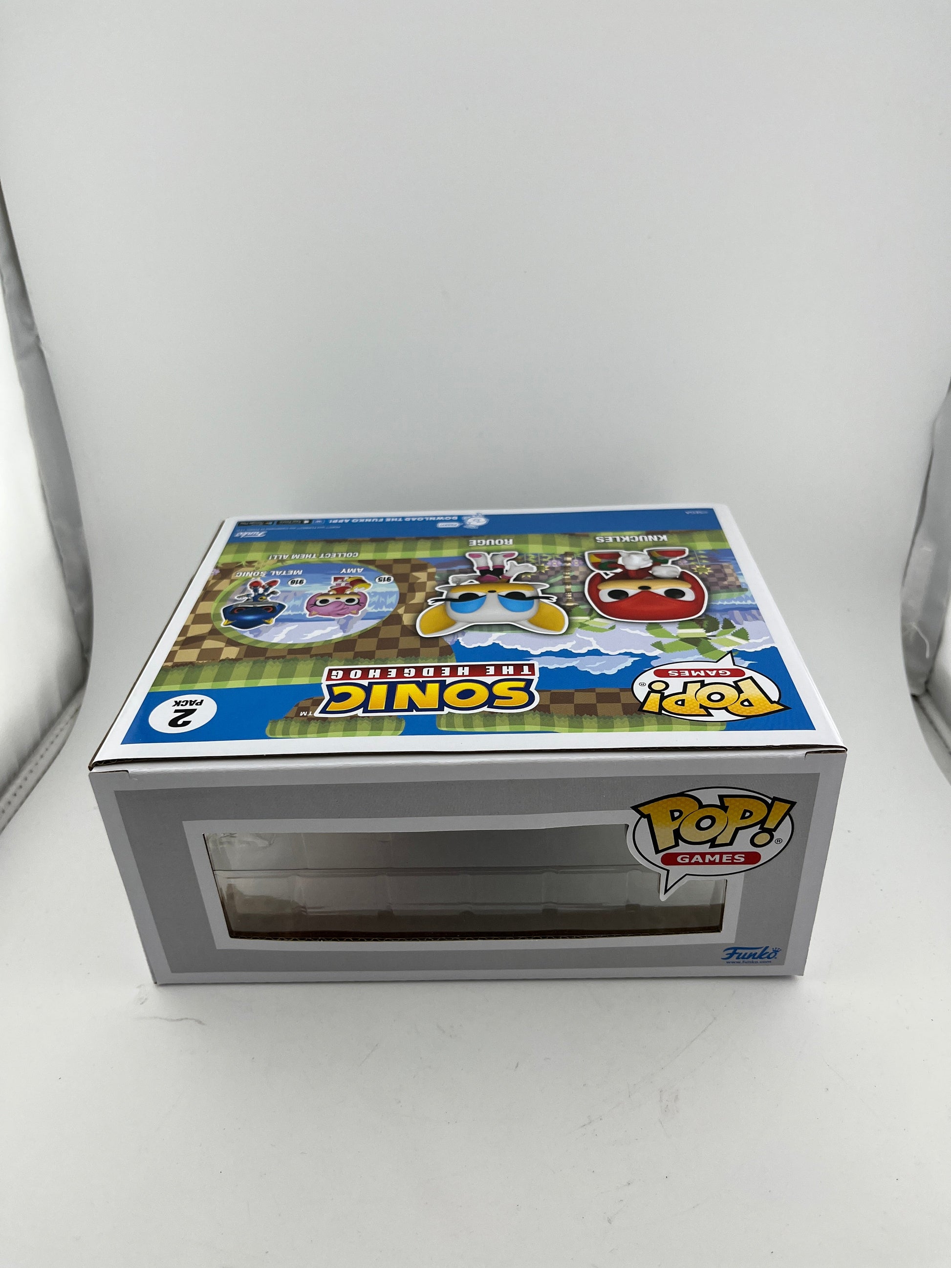 Funko POP! Games Sonic The Hedgehog - Knuckles & Rouge (2 Pack) - Special Edition FRENLY BRICKS - Open 7 Days