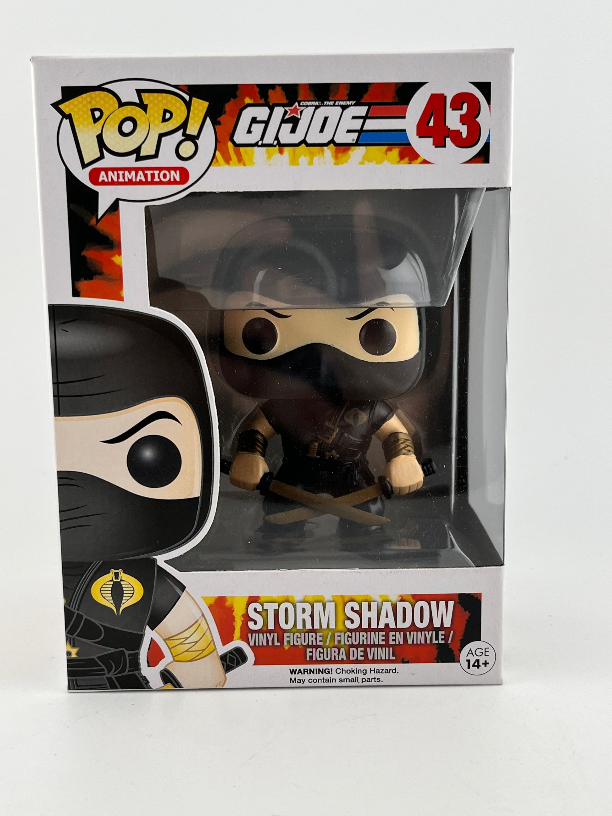 Funko POP! Animation G.I.Joe - Storm Shadow #43 - Vinyl Collectable FRENLY BRICKS - Open 7 Days