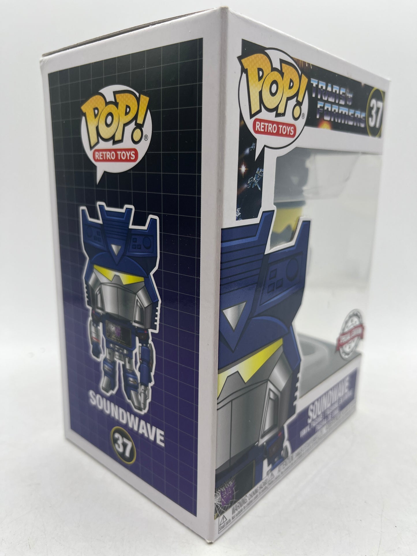 Funko Pop! Retro Transformers Soundwave #37 Special Edition