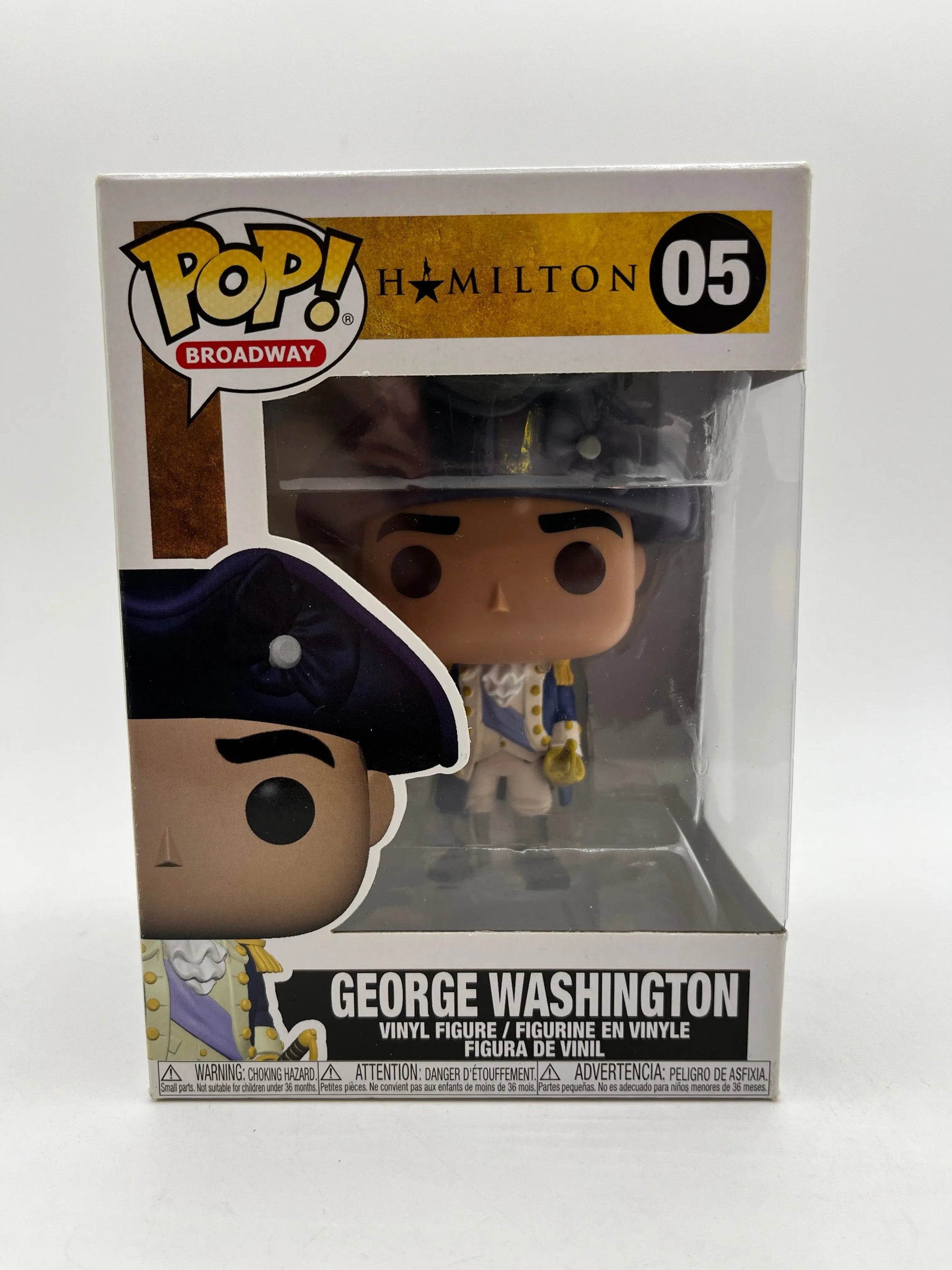 Funko POP! Broadway Hamilton George Washington #05 - Vinyl Collectable FRENLY BRICKS - Open 7 Days