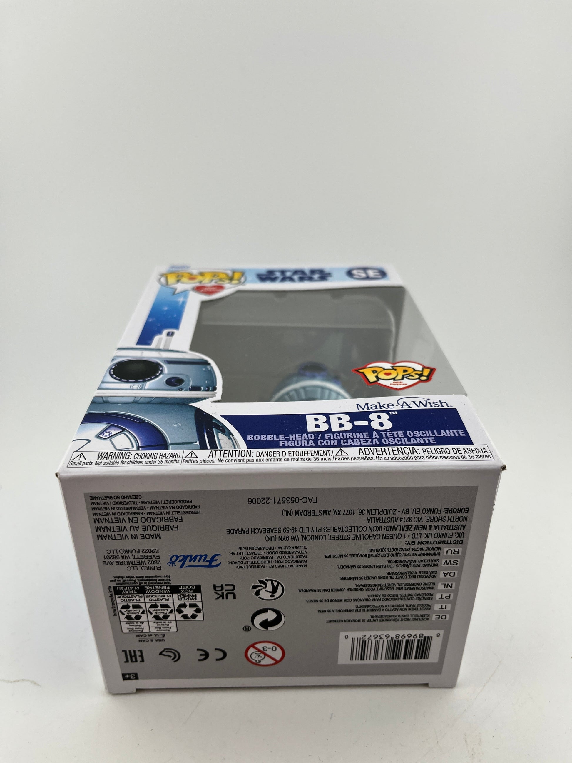Funko POP! Star Wars With Purpose - BB-8 - Special Edition - Make a Wish FRENLY BRICKS - Open 7 Days