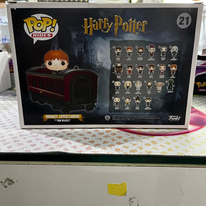 Funko Pop Vinyl Rides Harry Potter Hogwarts Express Carriage with Ron Weasley #21 FRENLY BRICKS - Open 7 Days