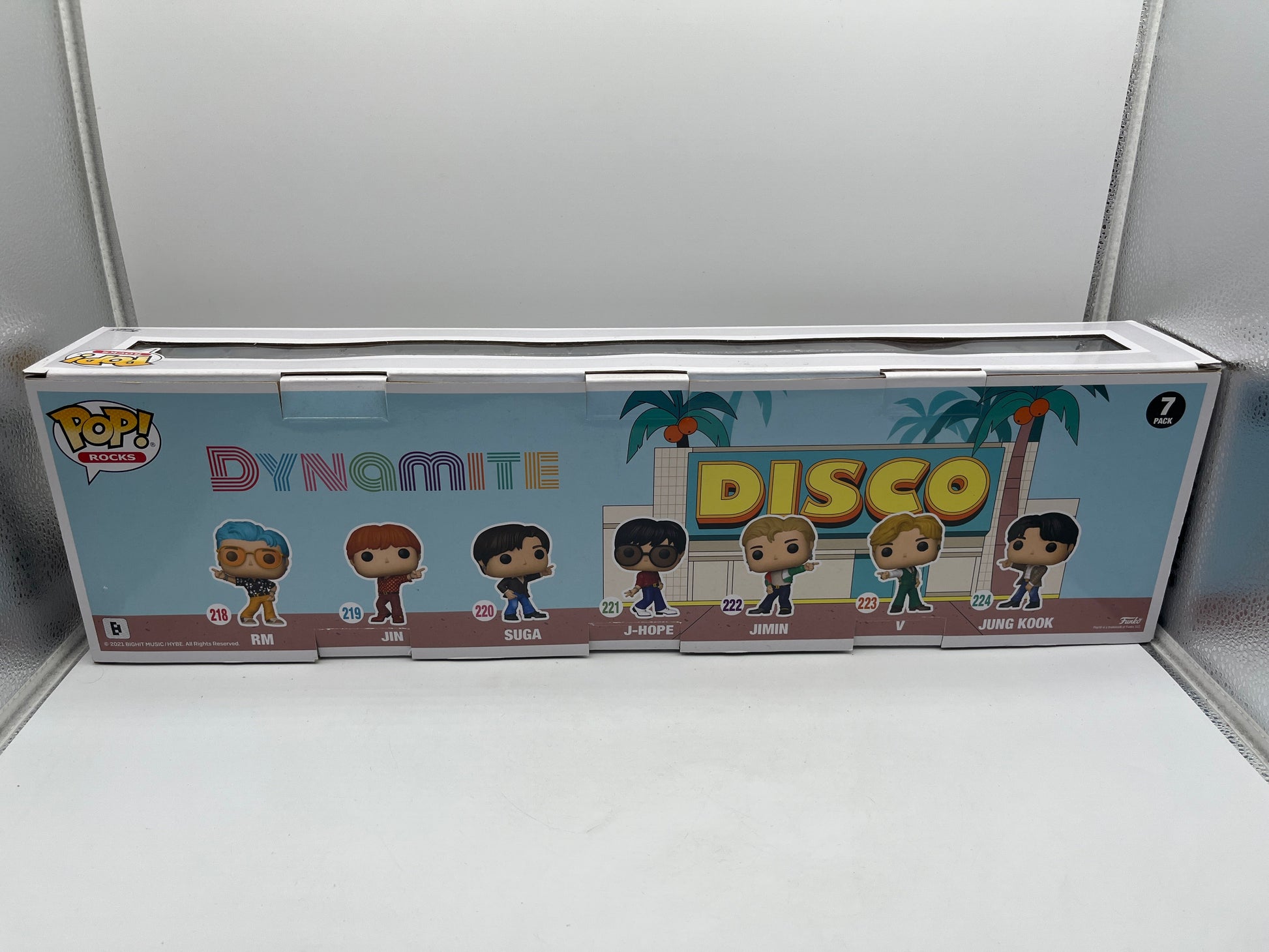 Funko Pop Rocks BTS Dynamite 7 Pack Walmart Exclusive FRENLY BRICKS - Open 7 Days