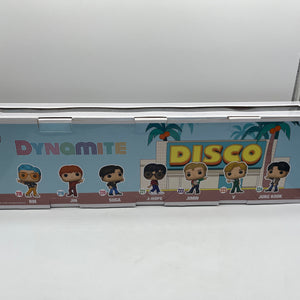 Funko Pop Rocks BTS Dynamite 7 Pack Walmart Exclusive FRENLY BRICKS - Open 7 Days