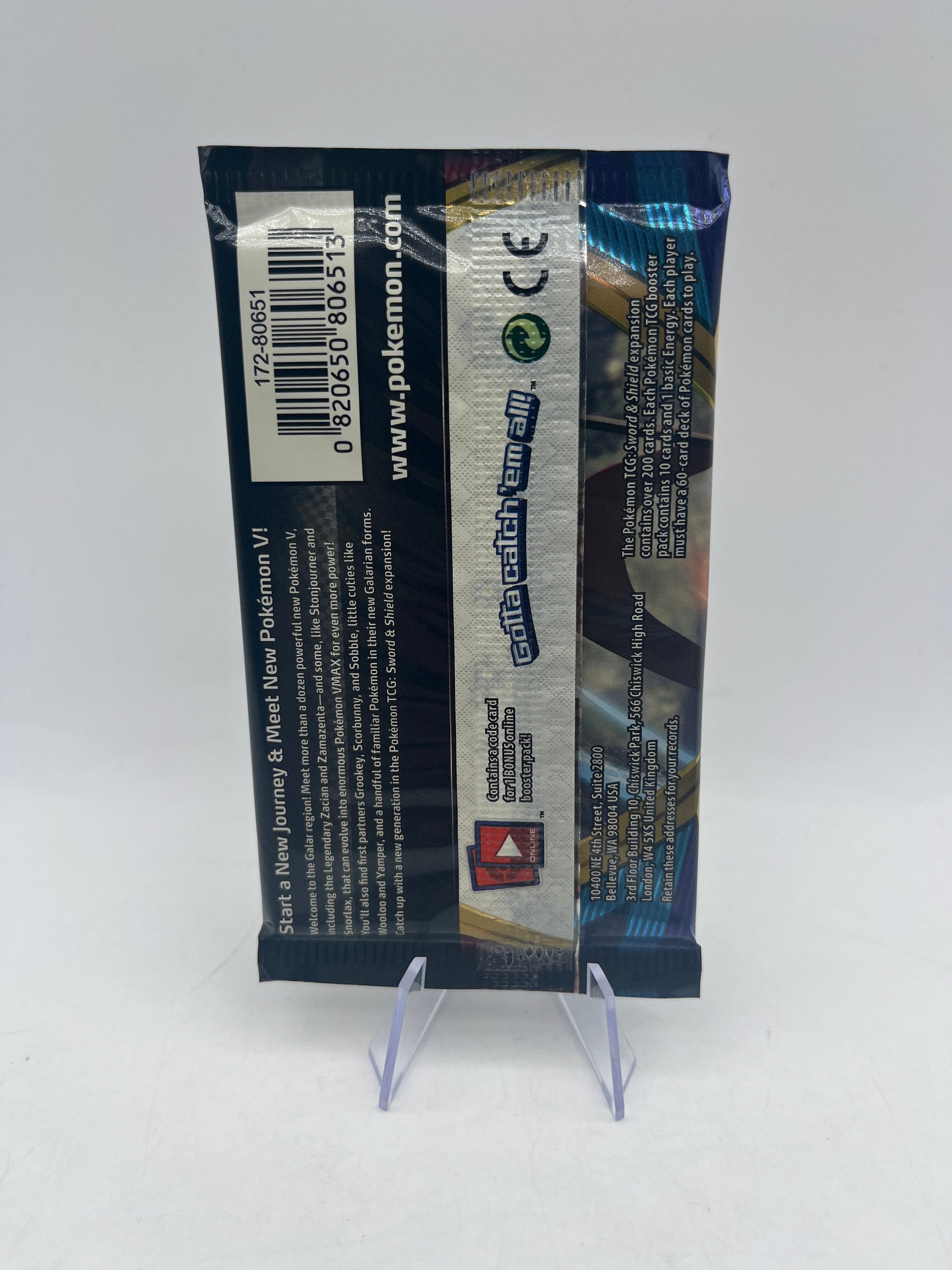 4x Pokemon Sword & Shield Booster Packs Full Art Set FRENLY BRICKS - Open 7 Days