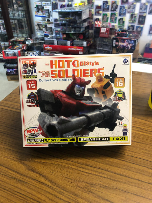 Hot Solider Trasnformation Cliffjumper & Hubcap HS15 HS-15 HS16 HS-16 Pocket Mini Warrior Action Figure Robot Toys FRENLY BRICKS - Open 7 Days