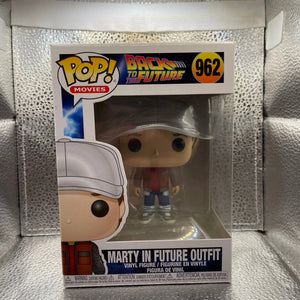 Funko Pop Movies: Back to The Future - Marty in Future Outfit Vinyl Figure FRENLY BRICKS - Open 7 Days