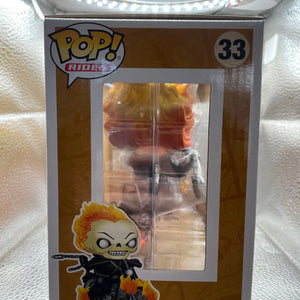 Funko Pop! Rides: Marvel - Ghost Rider -#33 FRENLY BRICKS - Open 7 Days