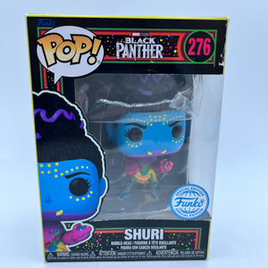 Funko POP! Marvel Black Panther - Shuri #276 - Black Light Special Edition FRENLY BRICKS - Open 7 Days