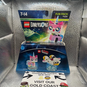 Lego Dimensions Fun Pack The Lego Movie Unikitty & Cloud Cuckoo Car 71231 NEW FRENLY BRICKS - Open 7 Days