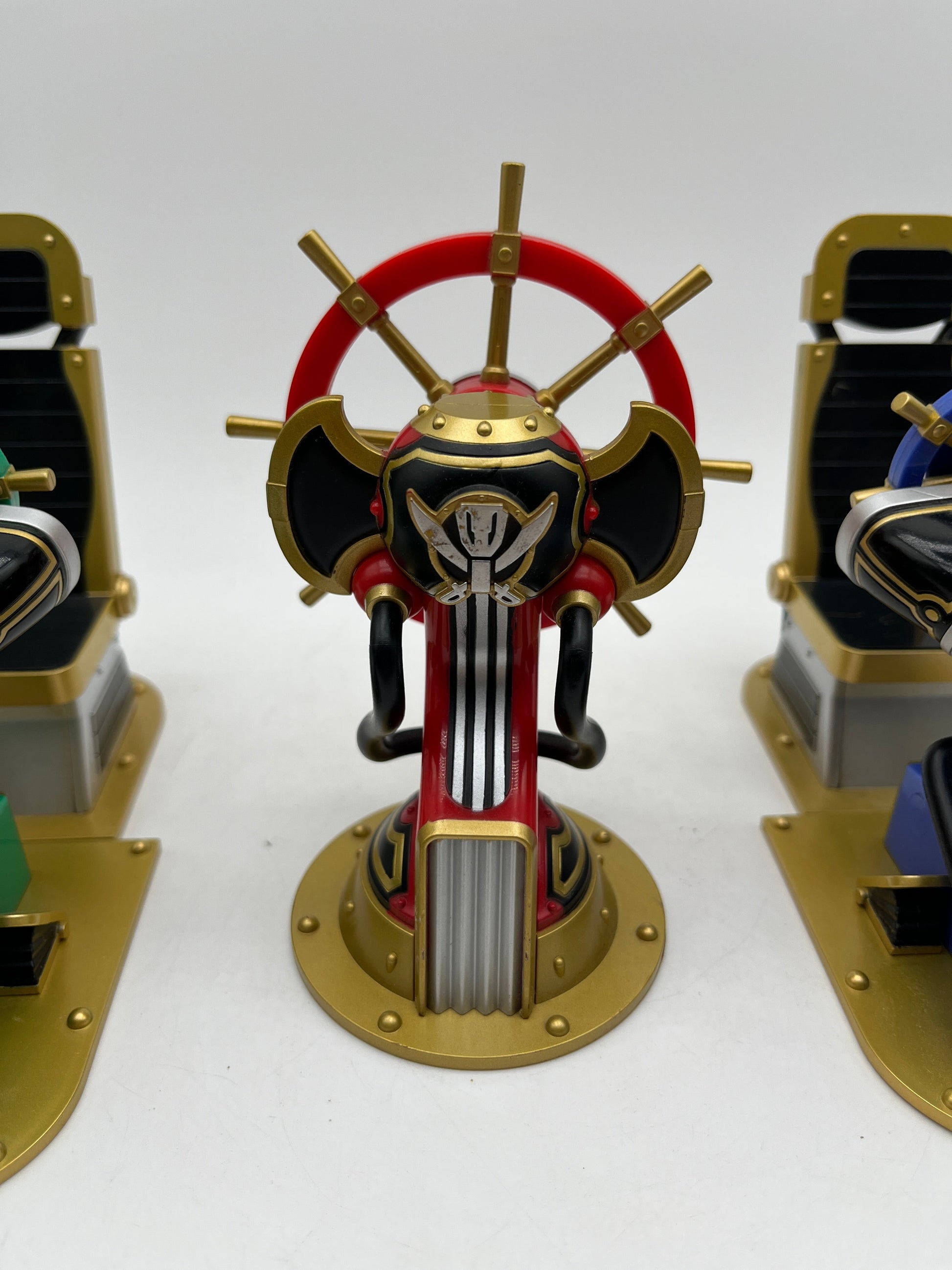 Kaizoku Sentai Gokaiger Gokaidarin Seats Red, Green and Blue +combinedshipping FRENLY BRICKS - Open 7 Days