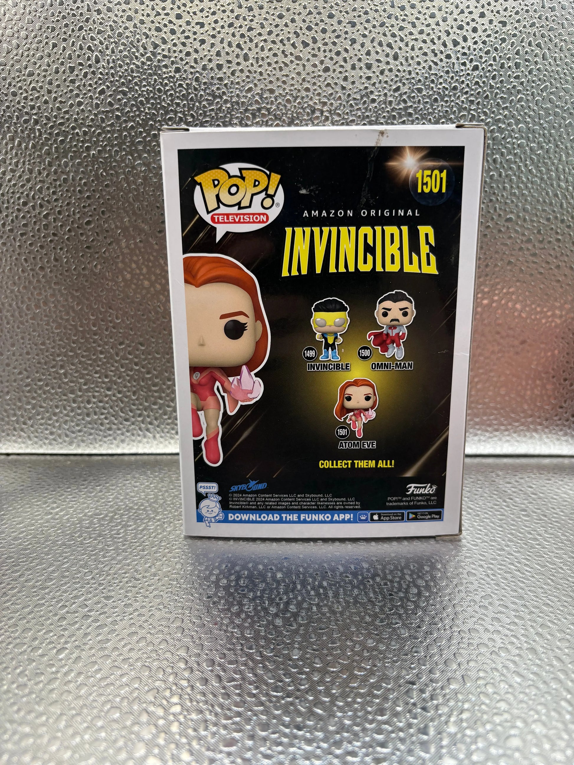 Funko pop Vinyl #1501 Invincible Atom Eve FRENLY BRICKS - Open 7 Days